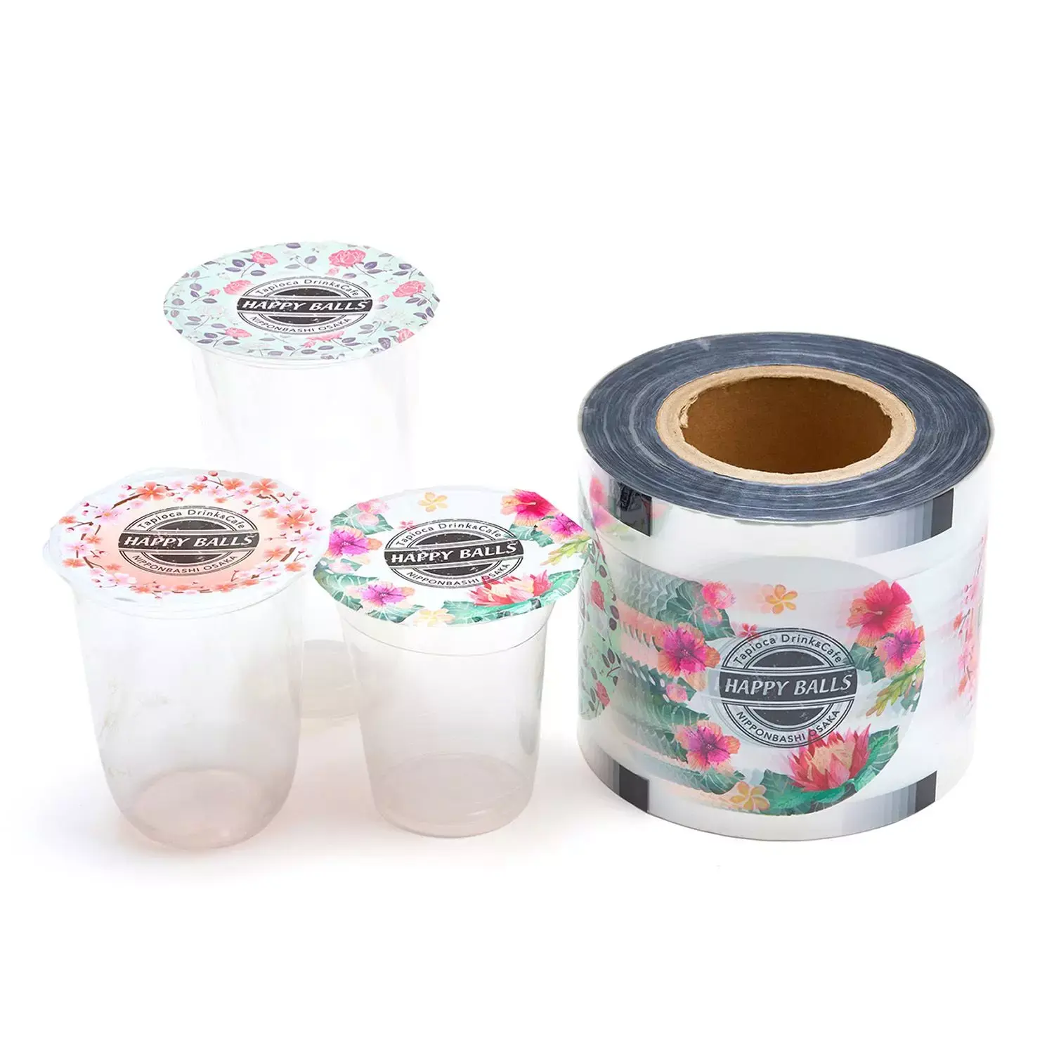 Custom Printed Film for Juice Bar