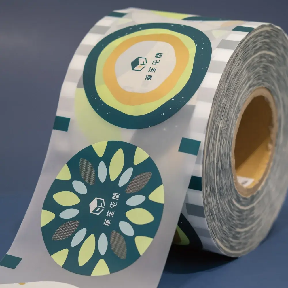 Sealing Film for Yogurt Cups with Custom Artwork